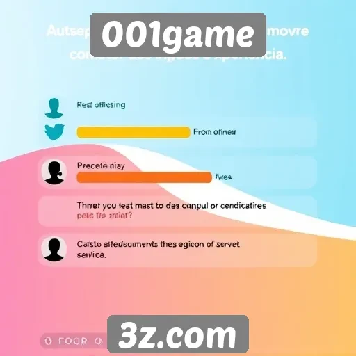 Feedback dos usuários sobre o atendimento do 001game